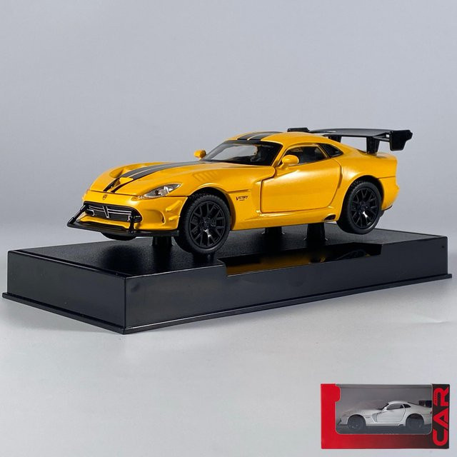 Linyi toy car Dodge Viper Acr, Modellauto, 1:32, Metall, Sound & Licht, ab 14 Jahre - Bild 1