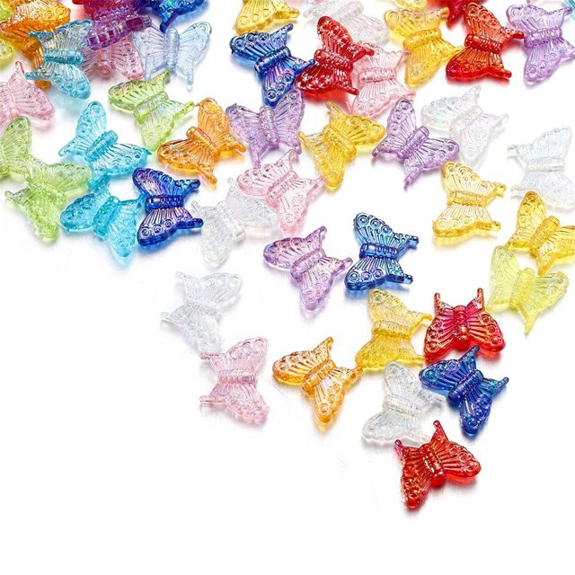 St.kunkka Charms, Acryl, Schmetterling, Bunt, Unisex - Bild 1