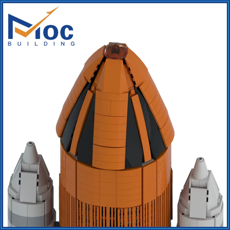 MOCBUILDING Space Shuttle 10283 Upgrade Booster, Bausteine Rakete, Weltraum - Bild 3