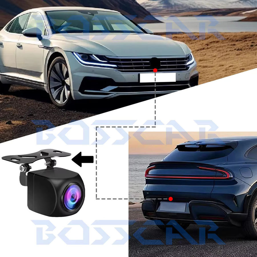 FILIPLI Kabellose AHD 1080P Auto-Rückfahrkamera mit WLAN und Nachtsicht, Wasserdicht IP67, Schwarz - Bild 3