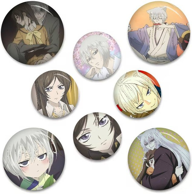 Mesuca Brosche, Anime Kamisama Love Kiss, Bunt, Rund - Bild 1
