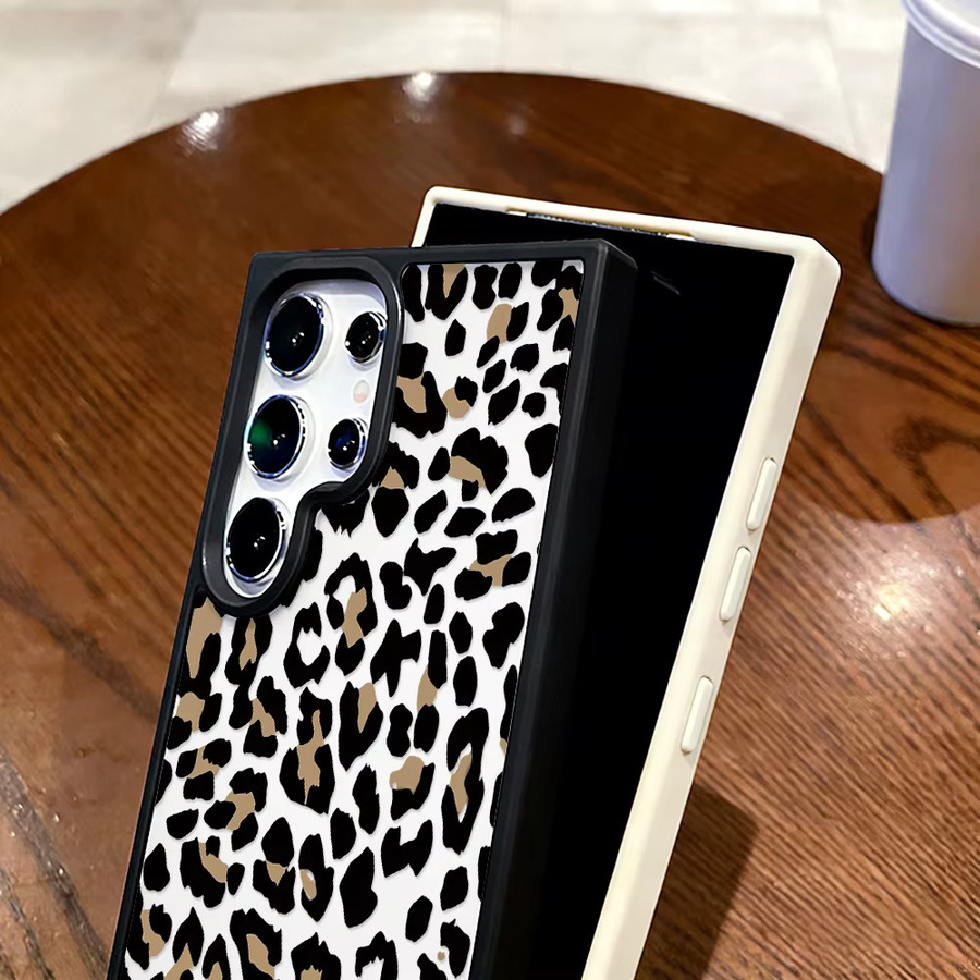 Silikon-Handyhülle mit Leoparden-Design für Samsung Galaxy Modelle in Multicolour - Bild 2