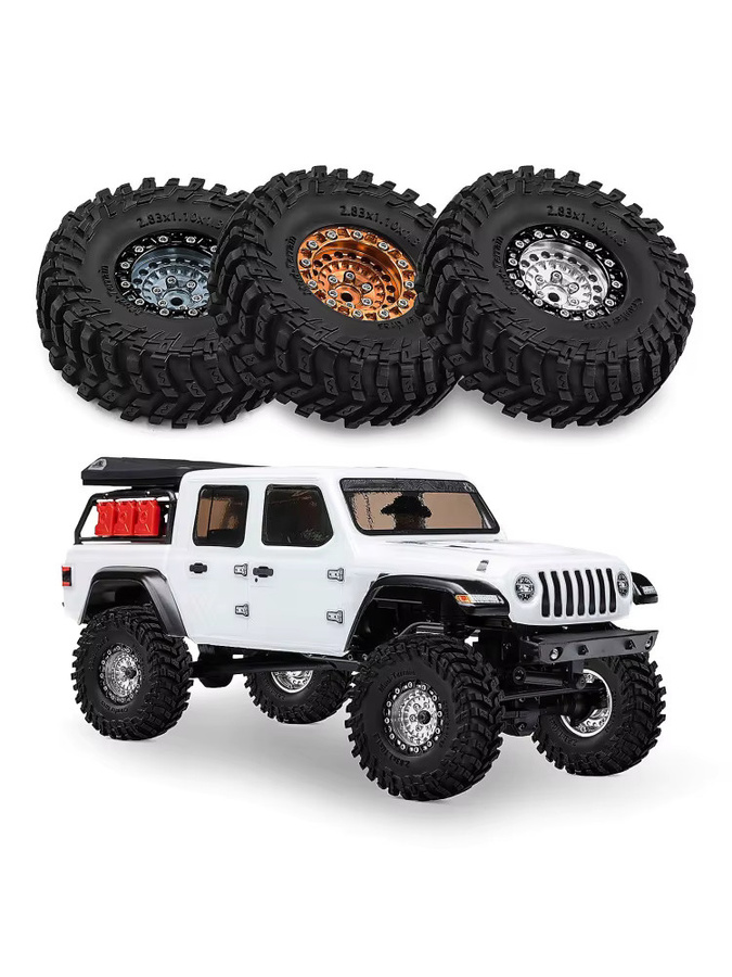 Meep TRX4M SCX24 FMS Ascent-18 1,3-Zoll-Radnabe Reifen-Kletterwagen-Radnabe, Zubehör - Bild 4