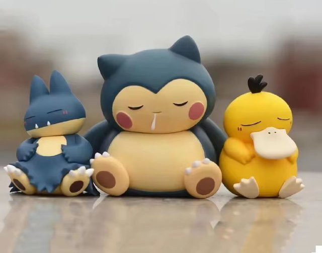 Keeppley Pokémon Snorlax Psyduck Actionfigur - Bild 1