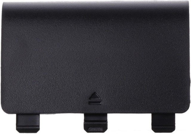 10er Set Ersatz-Batterieabdeckungen für Microsoft Xbox One Controller in Schwarz - Bild 1