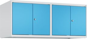 C+P Aufsatzschrank Classic PLUS mit 4 Abteilen und Zylinderschloss, B/H/T: 50 x 120 x 50 cm - Bild 1