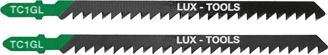 LUX-TOOLS Stichsägeblatt für Holz mit T-Schaft, 110 mm, Schwarz - Bild 1