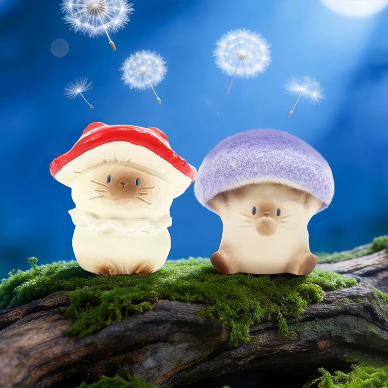 Bandai Fantasy Mushroom Series Blind Box, Desktop-Ornamente, Bunt - Bild 4