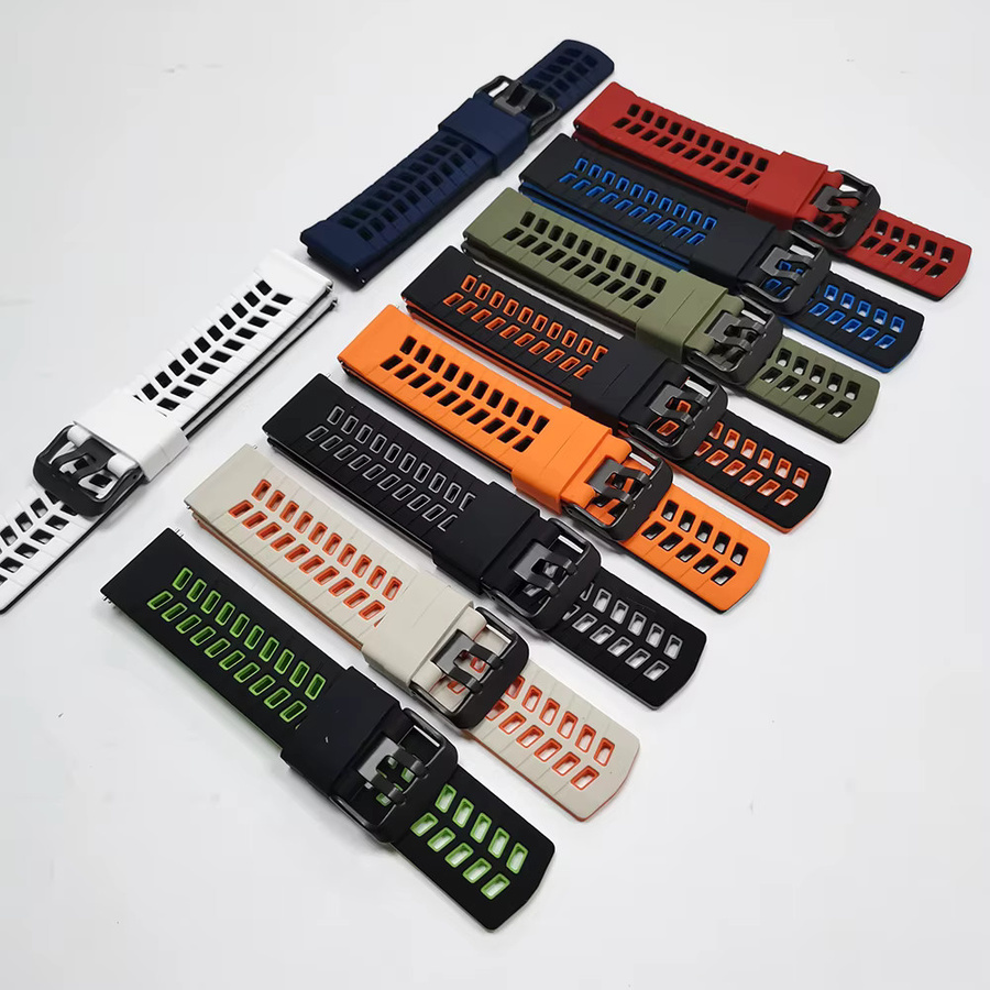 Huawei Uhrenarmband Silikon, 22mm, Bunt, Unisex - Bild 2