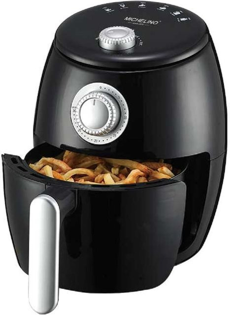 COFI 1453 Heißluftfritteuse Airfryer in Schwarz mit 1000W und 2,0l Volumen - Bild 1