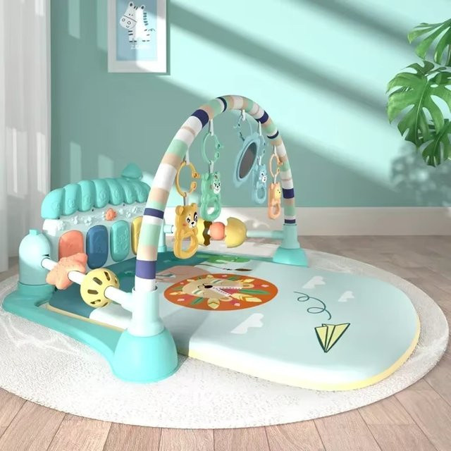 Vzsqyau Musikalische Spielmatte, Klavier, Fitnessstudio, ab 0 Jahre - Bild 1