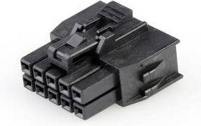 Molex Buchsengehäuse-Kabel Schwarz mit 10 Polen und 2,5 mm Rastermaß - Bild 1