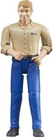 Bruder Mann mit hellem Hauttyp und blauer Hose Spielfigur - Bild 1