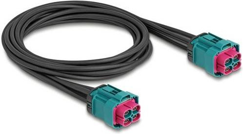 Delock 90342 Sensor-Aktor-Kabel in Schwarz, Länge: 1 m - Bild 1