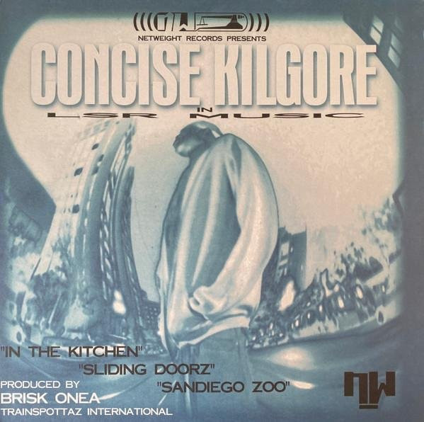 Schallplatte Concise Kilgore - In The Kitchen 12-Zoll Vinyl LP von Nettogewicht Records, US Rap Hip-Hop R&B, Grau - Bild 1