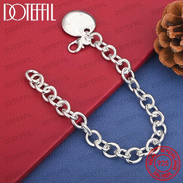 DOTEFFIL Armband 925 Silber, Rund, Damen - Bild 1