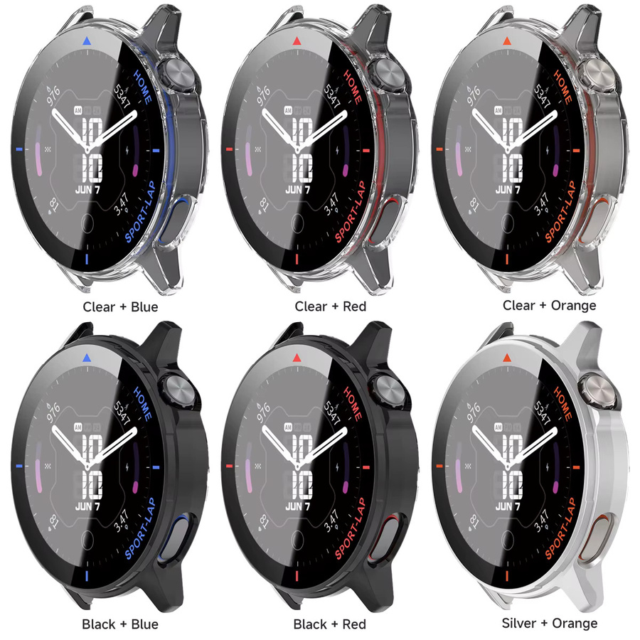 CHIICSMART Smartwatch-Abdeckung für Huawei Watch GT Runner 2, Gehärtetes Glas, PC-Gehäuse - Bild 4