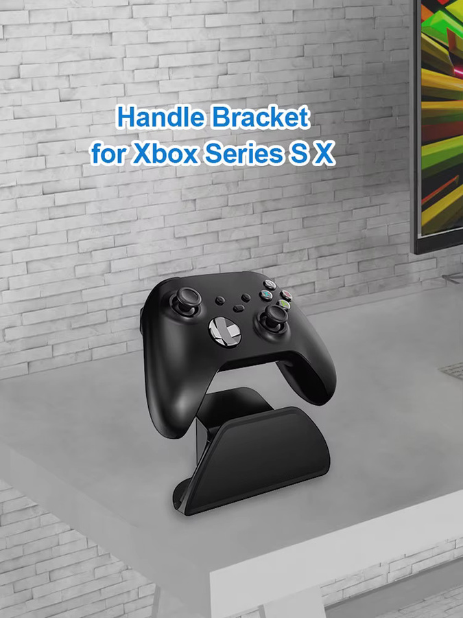 Controller-Ständer Dockingstation für Xbox Series S X Gamepads als Schreibtischhalterung in Schwarz oder Weiß - Bild 4
