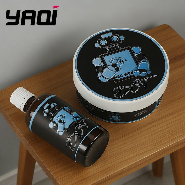 YAQI BOT Atisan Rasierseife und Aftershave-Spritzer Set, Herren - Bild 1