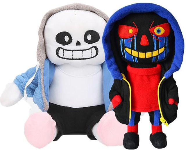 Anime Sans Undertale Plüschtier Puppe, Schwarz, ab 3 Jahre - Bild 1