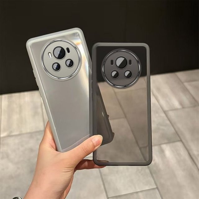 Stoßfeste Silikon Schutzhülle für Honor Magic 6 Pro und Honor Magic 6 in Transparent - Bild 1