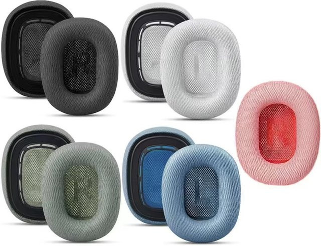 Apple Ersatz-Ohrpolster aus Original-Mesh-Gewebe für AirPods Max Over-Ear Kopfhörer mit Magnetbefestigung - Bild 1