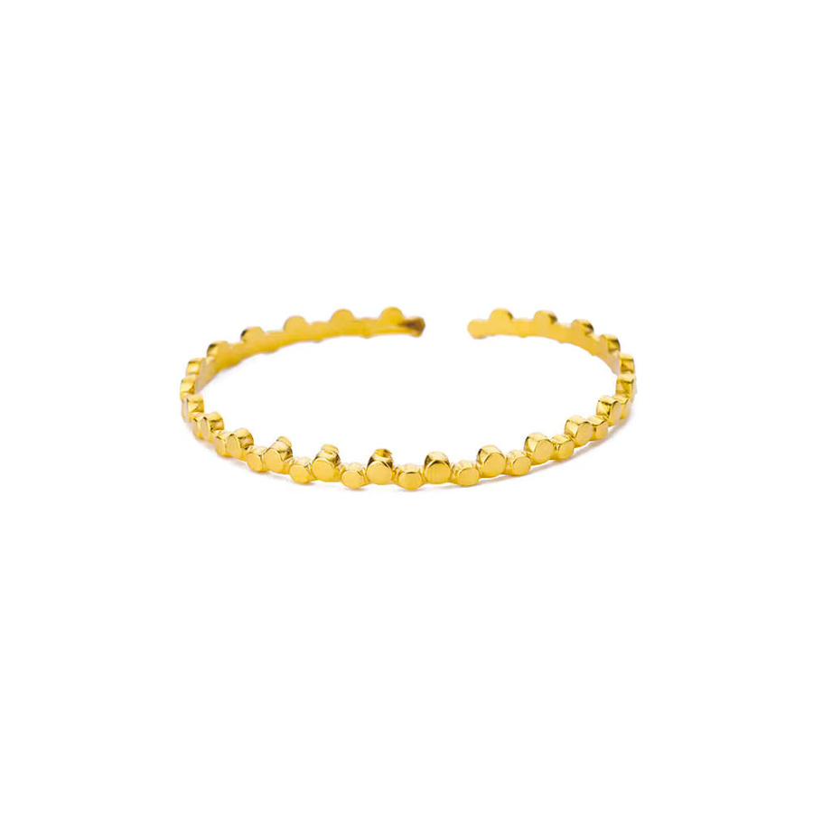 HPTOTMG Armband, Edelstahl, Gold überzogen, Perlen, Damen - Bild 2