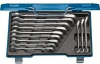 Gedore Maulringratschenschlüsselsatz 7 UR-012, 12-teilig, SW 8-19 mm, silber, Chrome Vanadium - Bild 1