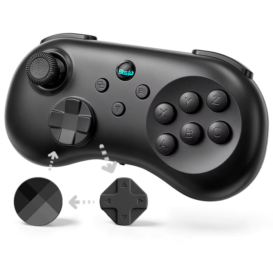 VILCORN Kabelloser Hall-Effekt-Spielcontroller Y04 in Schwarz für Nintendo Switch, PC und PlayStation mit Turbo-Funktion, Rücktasten und Präzisions-Joystick - Bild 5