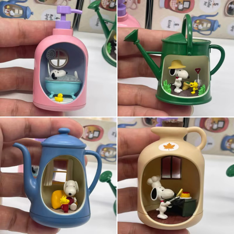 Re-Ment Snoopy's Life In A Bottle, Action Figur, Miniatur Puppen - Bild 2