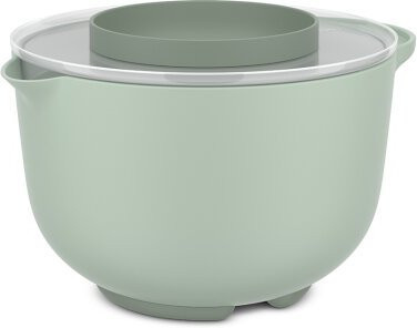 Mepal Rührschüssel Chef It mit Spritzdeckel und Ausgießer, Green, 3000 ml - Bild 1
