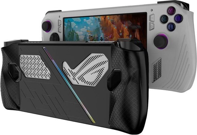 Stoßfeste Silikon-Schutzhülle für ASUS ROG Ally in Schwarz - Bild 1