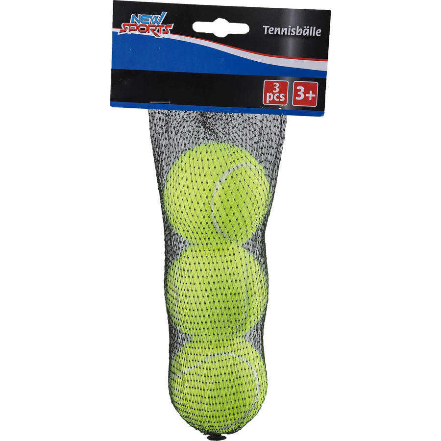 3er Pack New Sports Tennisbälle - Bild 1