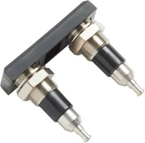 Pomona Electronics 73101-0 Panel Mount Double 4mm Bananen Buchse Schwarz - Bild 1