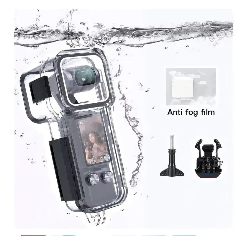 Wasserdichtes Tauchgehäuse für DJI Osmo Pocket 3 und Pocket 4, transparentes Unterwasser-Schutzgehäuse für 45m Tiefe - Bild 4
