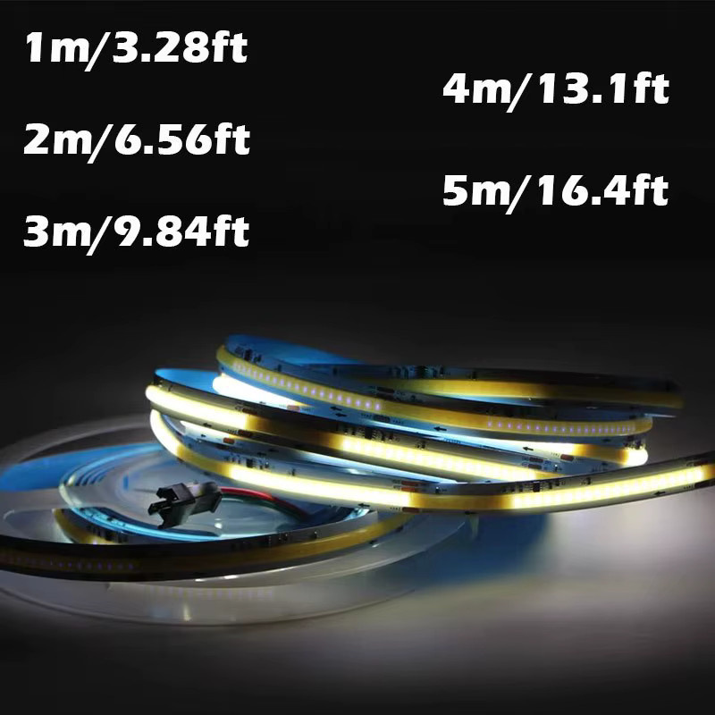 Acosh Neon Sensor-Treppenbeleuchtung mit Bewegungsmelder und Dimmer, flexibles LED-Lichtband in Warmweiß, 5V USB-Betrieb - Bild 3