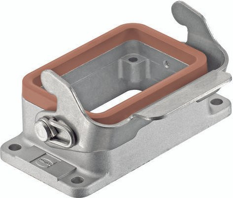 HARTING Anbaugehäuse aus Aluminium in Grau - Bild 1