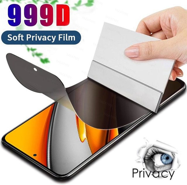 3er Pack Privatsphäre Hydrogel Displayschutzfolie für Motorola Moto Edge 50 Fusion, Edge 50 Pro, Edge 50 Ultra, Edge 40 Neo und Edge 40 5G, Transparent - Bild 1
