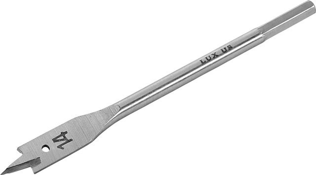 LUX-TOOLS Flachfräsbohrer aus Stahl in Silber, Durchmesser: 14 mm - Bild 1