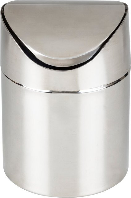 Tischmülleimer Elegance von genialo in Silber, 1 l - Bild 1