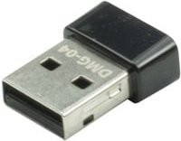 Inter-Tech WLAN-Adapter DMG-04 Dual-Band WiFi in Schwarz - Bild 1