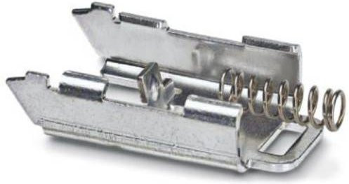 Phoenix Contact ME MF 17,5 Metallfußriegel in Silber, 50 Stück - Bild 1