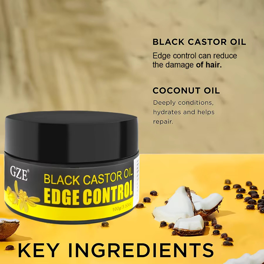GZE African Black Castor Gel, Coconut Oil, Unisex - Bild 6