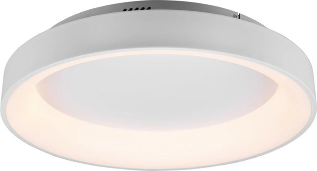 Trio LED Deckenleuchte Girona Weiß matt mit Fernbedienung, B/T/H: 600 x 600 x 120 cm - Bild 1