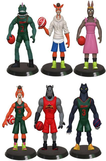Anime Film GOAT Anime Figur Will Harris Jett Fillmore Lenny Williamson, Actionfigur, 6-teiliges Set, ab 14 Jahren - Bild 1
