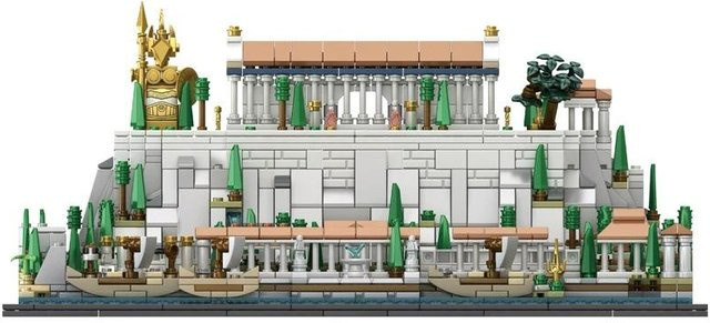 Yiran toy Akropolis von Athen Bausteine Architektur 6–12 Jahre - Bild 1