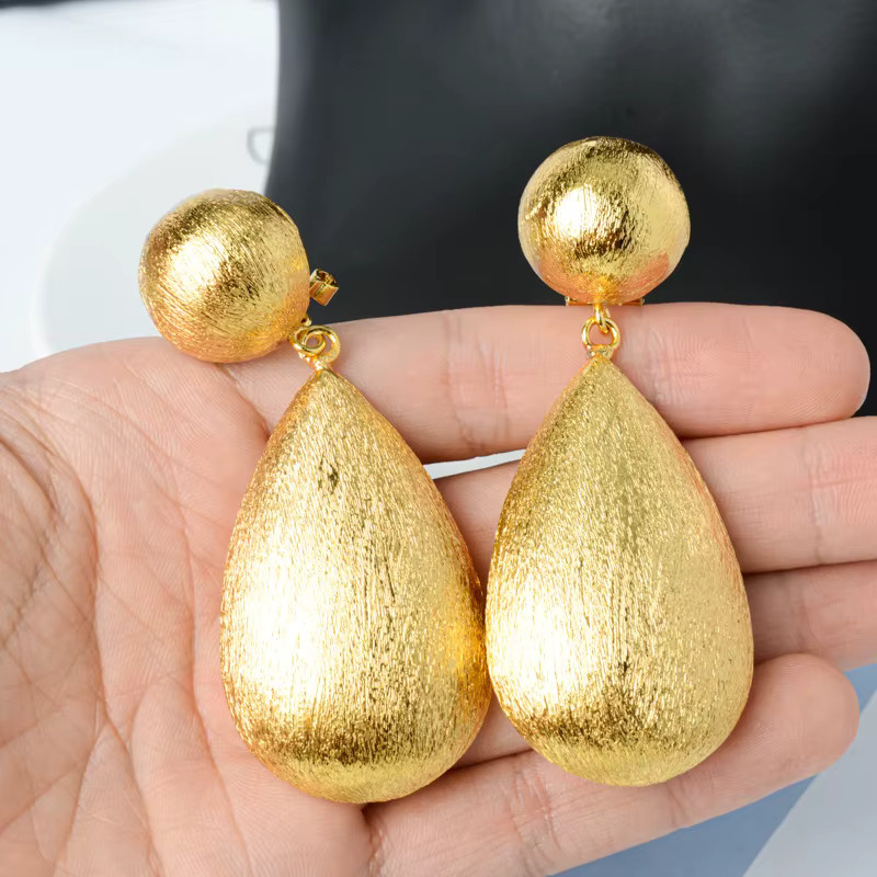 Sunny Jewelry Ohrringe, Kupfer, 18 Karat vergoldet, Damen - Bild 3