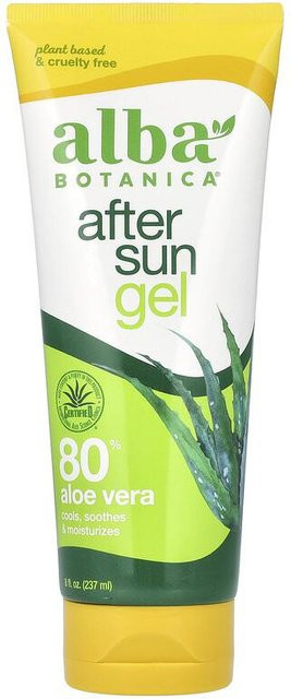 Alba Botanica After Sun Gel, Aloe Vera, 237 ml - Bild 1