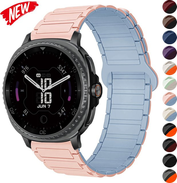 CAOWTAN Uhrenarmband Silikon, zweifarbig, Unisex - Bild 1