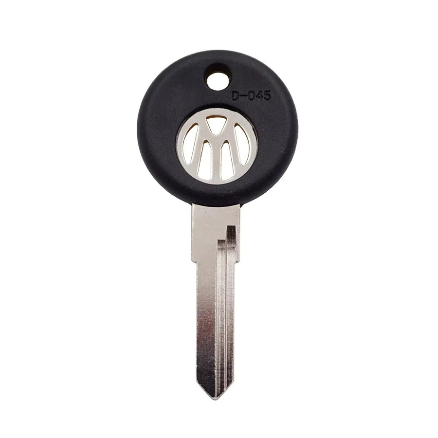 Cocolockey HU49 Uncut Blade Autoschlüsselgehäuse mit LED-Beleuchtung für VW 8V 16V 20VT TDI MK2 MK3 Golf G40 SLC VR6 G60 Schwarz ohne Logo - Bild 4